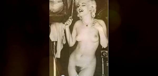  Famous Actress Marilyn Monroe Vintage Nudes Compilation Video